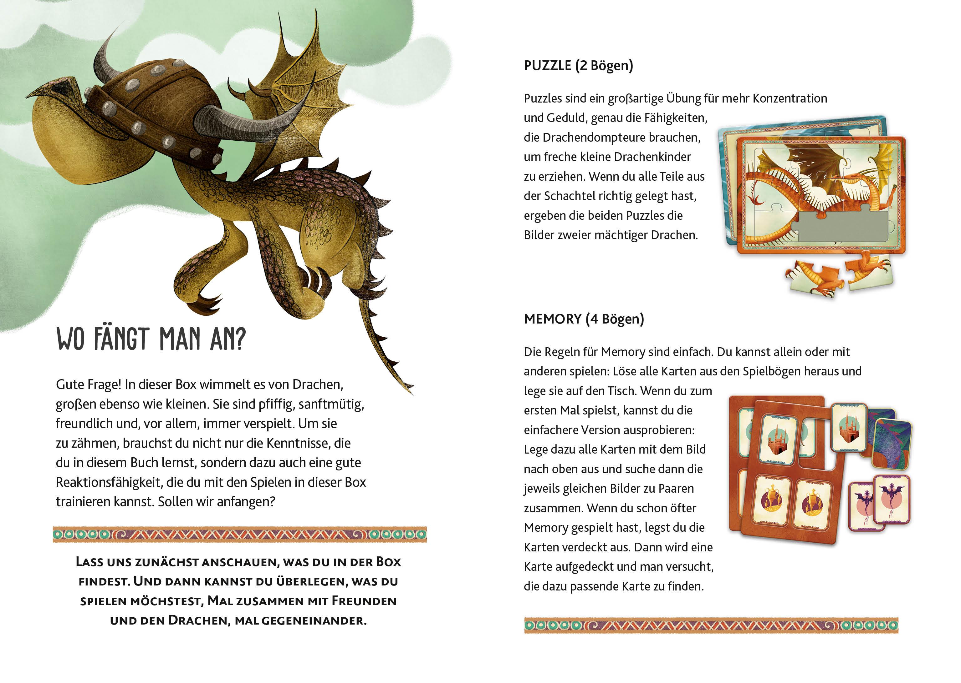 Beispielinhalt (Bild) Drachen