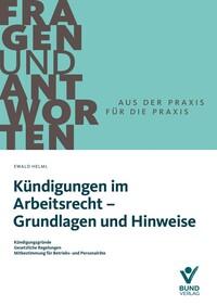 Vorderes Coverbild Grundlagen arbeitsrechtlicher Kündigungen