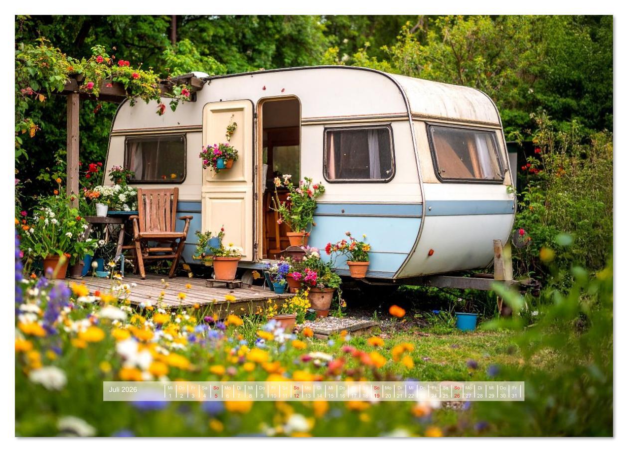 Beispielinhalt (Bild) Der morbide Charme (hochwertiger Premium Wandkalender 2026 DIN A2 quer), Kunstdruck in Hochglanz