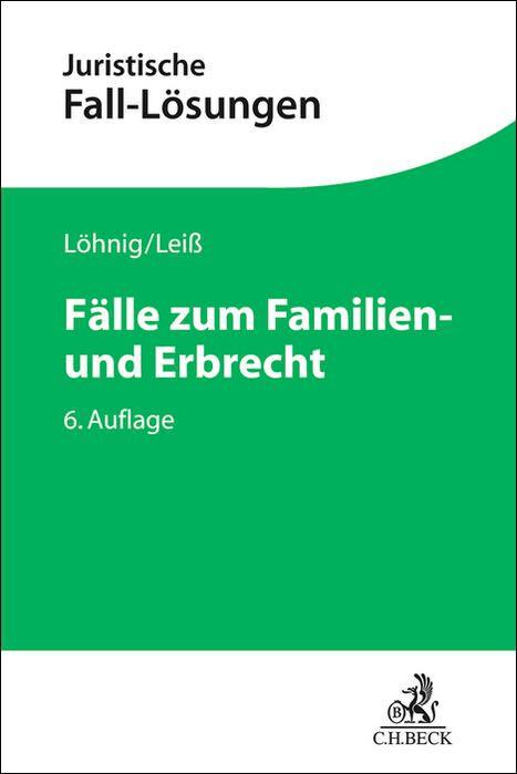 Vorderes Coverbild Fälle zum Familien- und Erbrecht