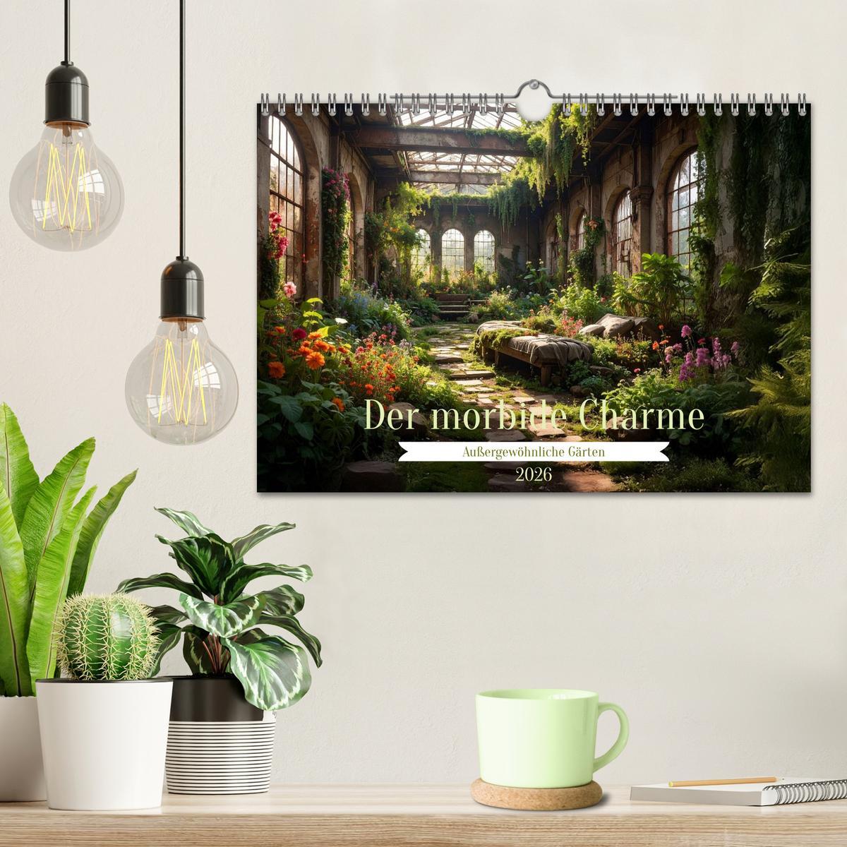 Beispielinhalt (Bild) Der morbide Charme (Wandkalender 2026 DIN A4 quer), CALVENDO Monatskalender