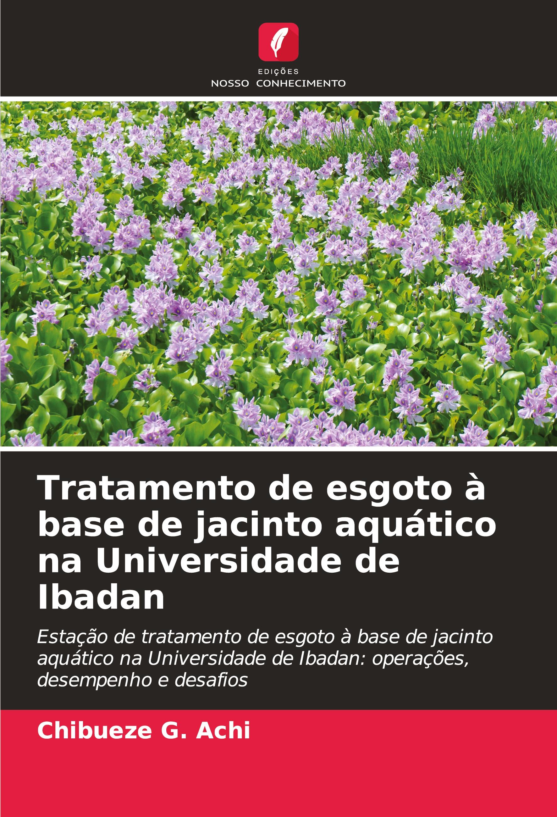 Vorderes Coverbild Tratamento de esgoto à base de jacinto aquático na Universidade de Ibadan