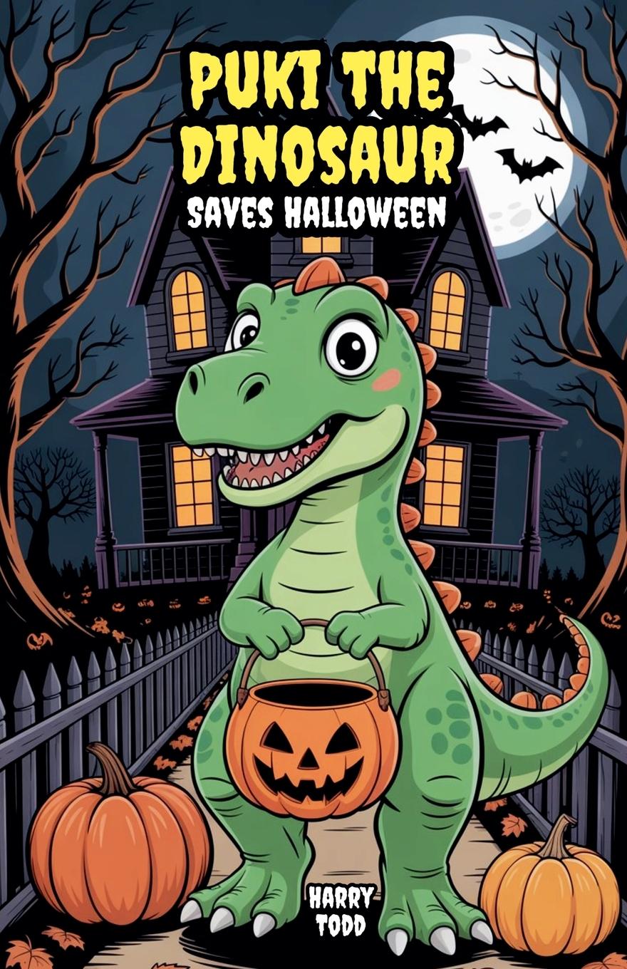 Vorderes Coverbild Puki the Dinosaur Saves Halloween