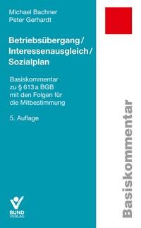 Vorderes Coverbild Betriebsübergang / Interessenausgleich / Sozialplan