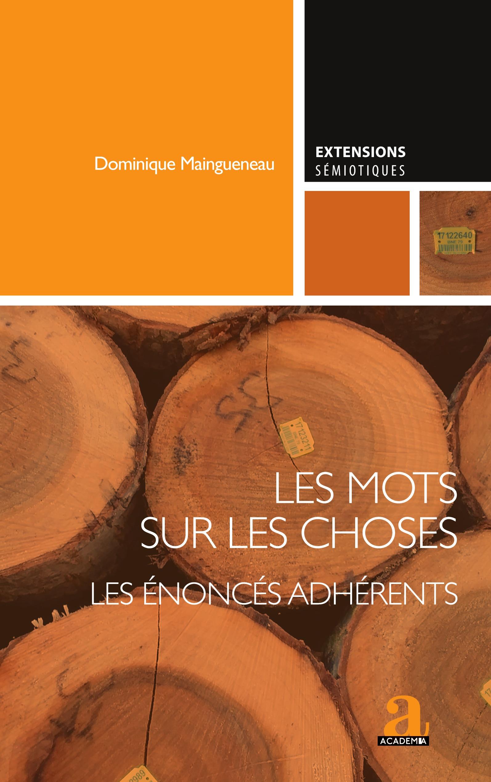 Vorderes Coverbild Les mots sur les choses
