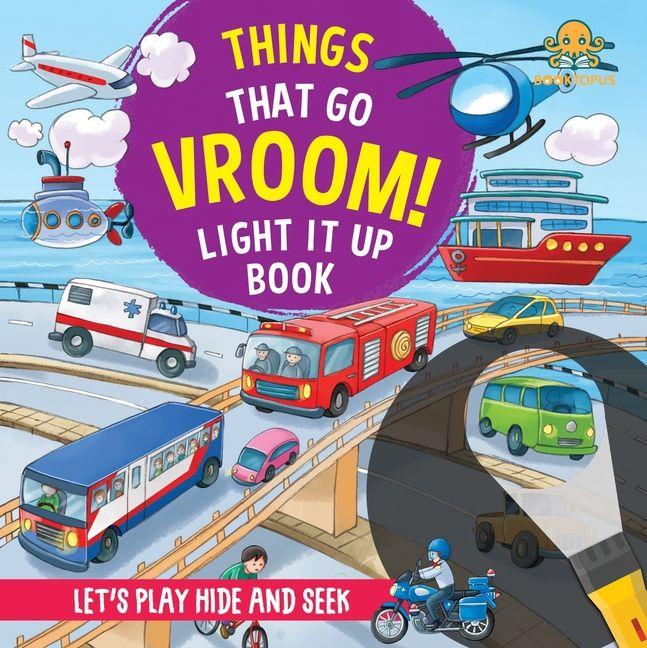 Vorderes Coverbild Things That Go Vroom! Light It Up Book