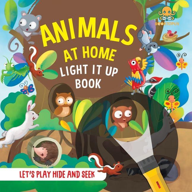 Vorderes Coverbild Animals at Home Light It Up Book