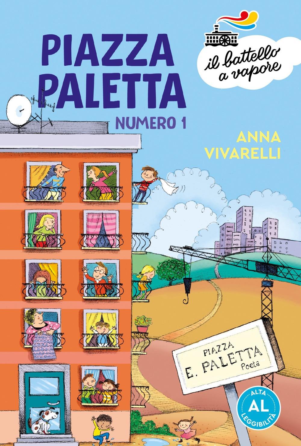 Vorderes Coverbild Piazza Paletta numero 1. Ediz. ad alta leggibilità
