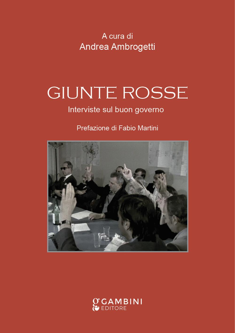 Vorderes Coverbild Giunte rosse. Interviste sul buon governo