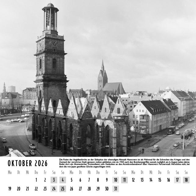 Beispielinhalt (Bild) Hauschild Kalender 2026
