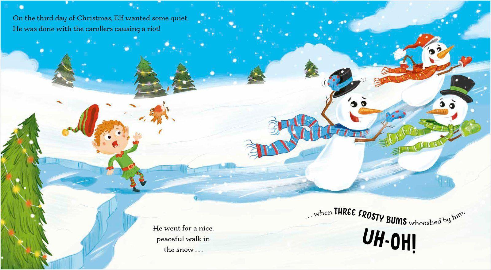 Beispielinhalt (Bild) The Twelve Bums of Christmas (PB)