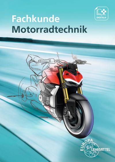 Vorderes Coverbild Fachkunde Motorradtechnik