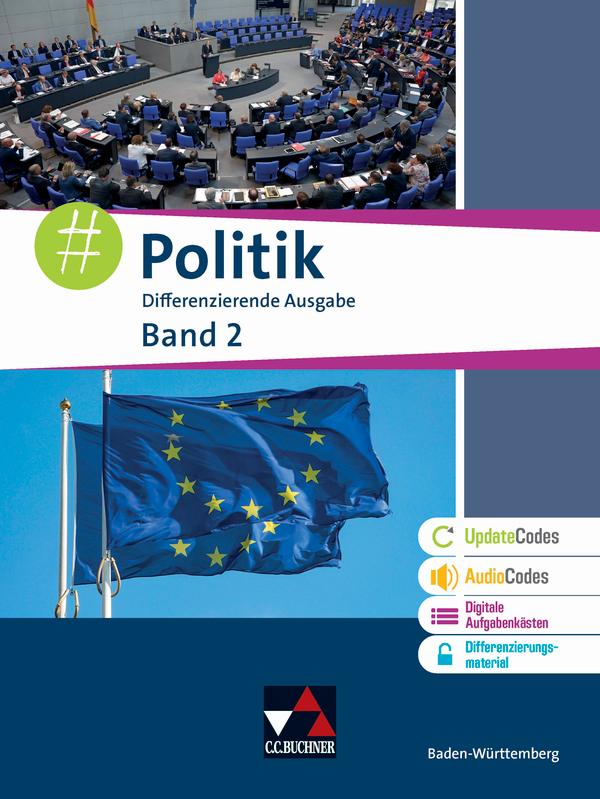 Vorderes Coverbild #Politik Baden-Württemberg 2 - neu