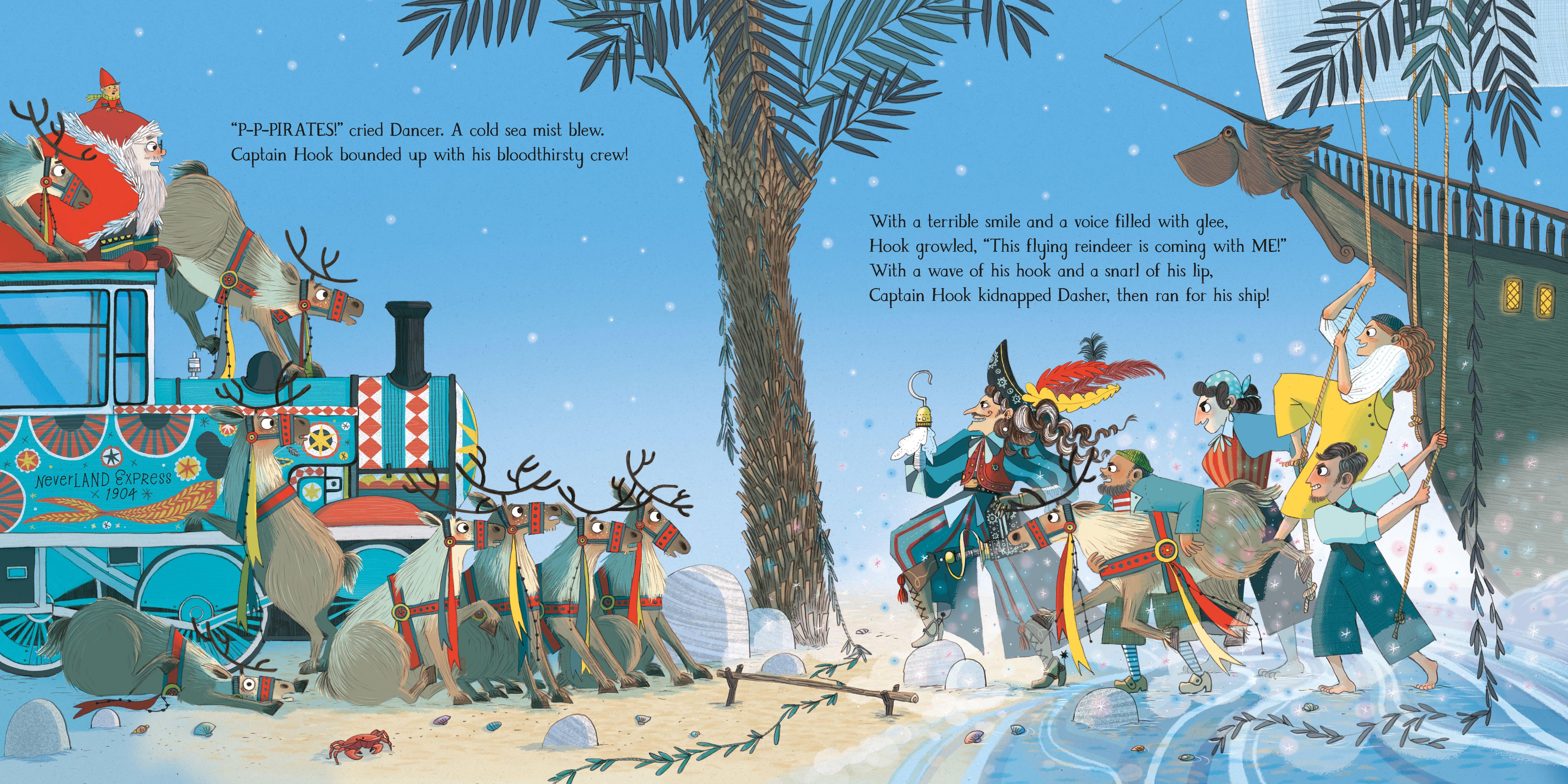 Beispielinhalt (Bild) The Night Before Christmas in Neverland