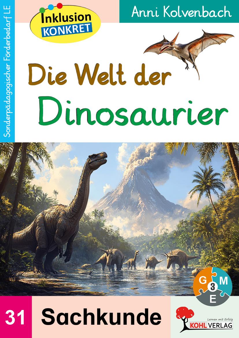 Vorderes Coverbild Die Welt der Dinosaurier