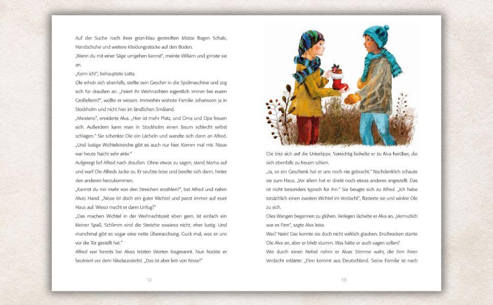 Beispielinhalt (Bild) Ein Winter in Schweden - Weihnachten in Småland