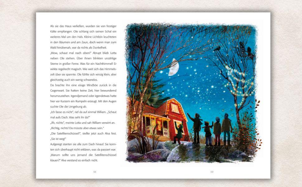 Beispielinhalt (Bild) Ein Winter in Schweden - Weihnachten in Småland