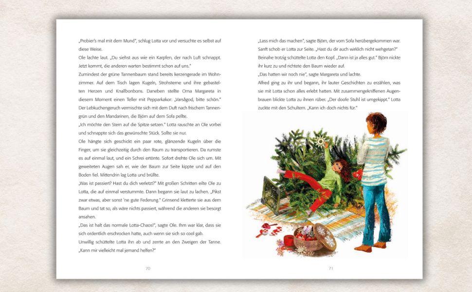 Beispielinhalt (Bild) Ein Winter in Schweden - Weihnachten in Småland