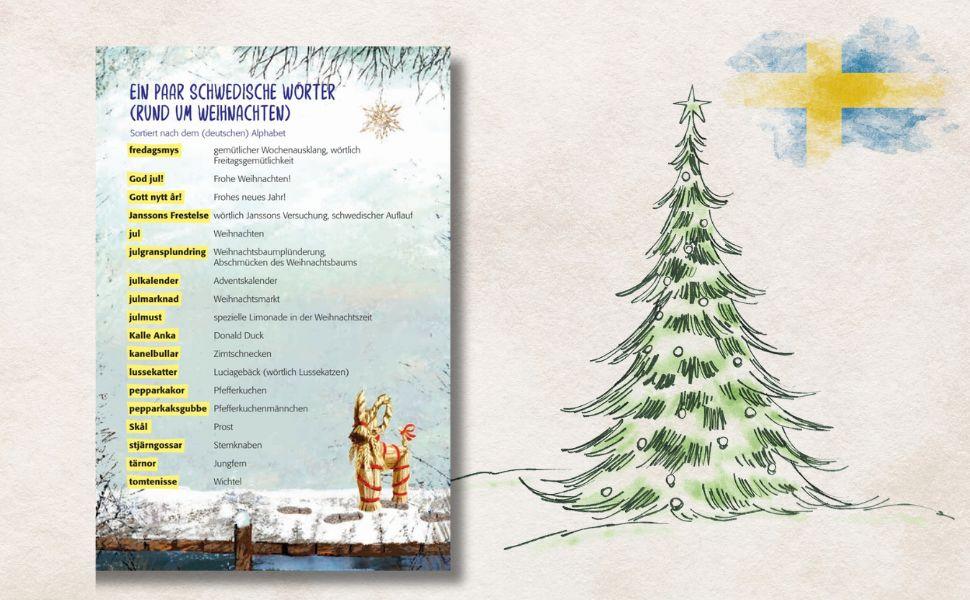 Beispielinhalt (Bild) Ein Winter in Schweden - Weihnachten in Småland