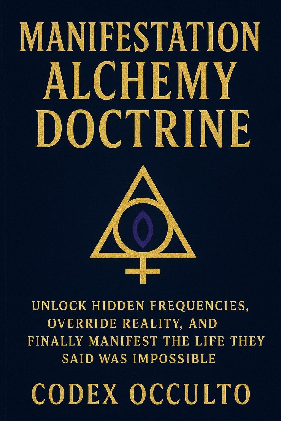 Vorderes Coverbild Manifestation Alchemy Doctrine