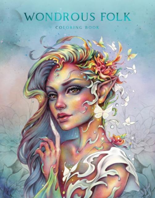Vorderes Coverbild Wondrous Folk Coloring Book