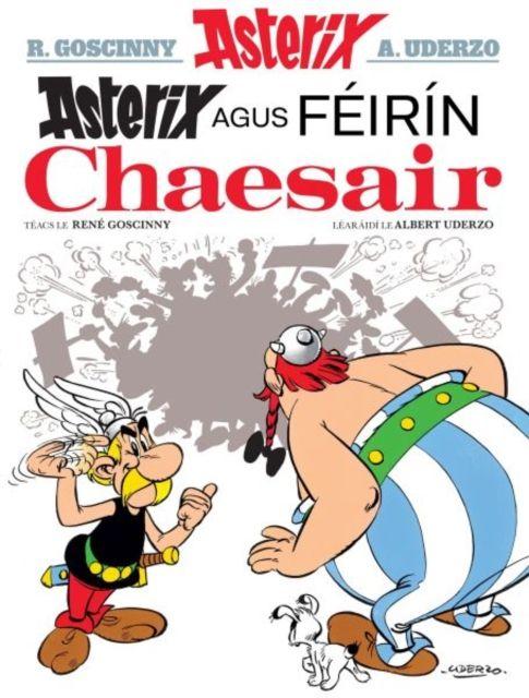Vorderes Coverbild Asterix agus feirin Chaesair