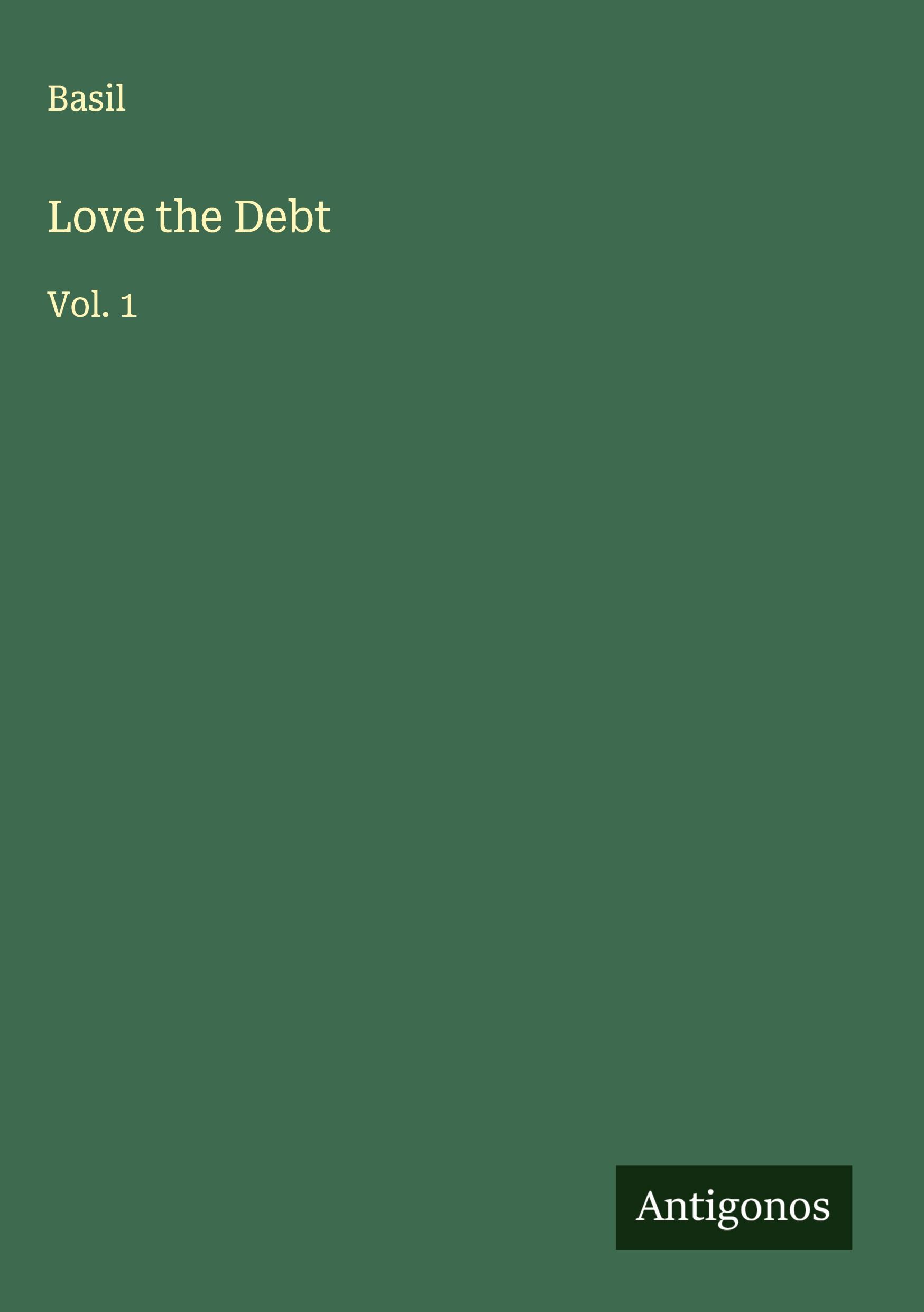 Vorderes Coverbild Love the Debt