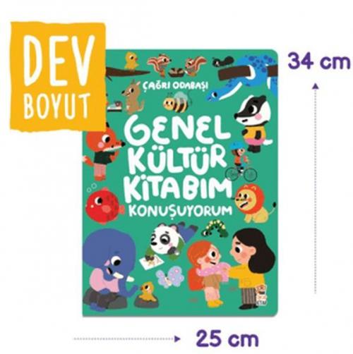Vorderes Coverbild Genel Kültür Kitabim - Konusuyorum