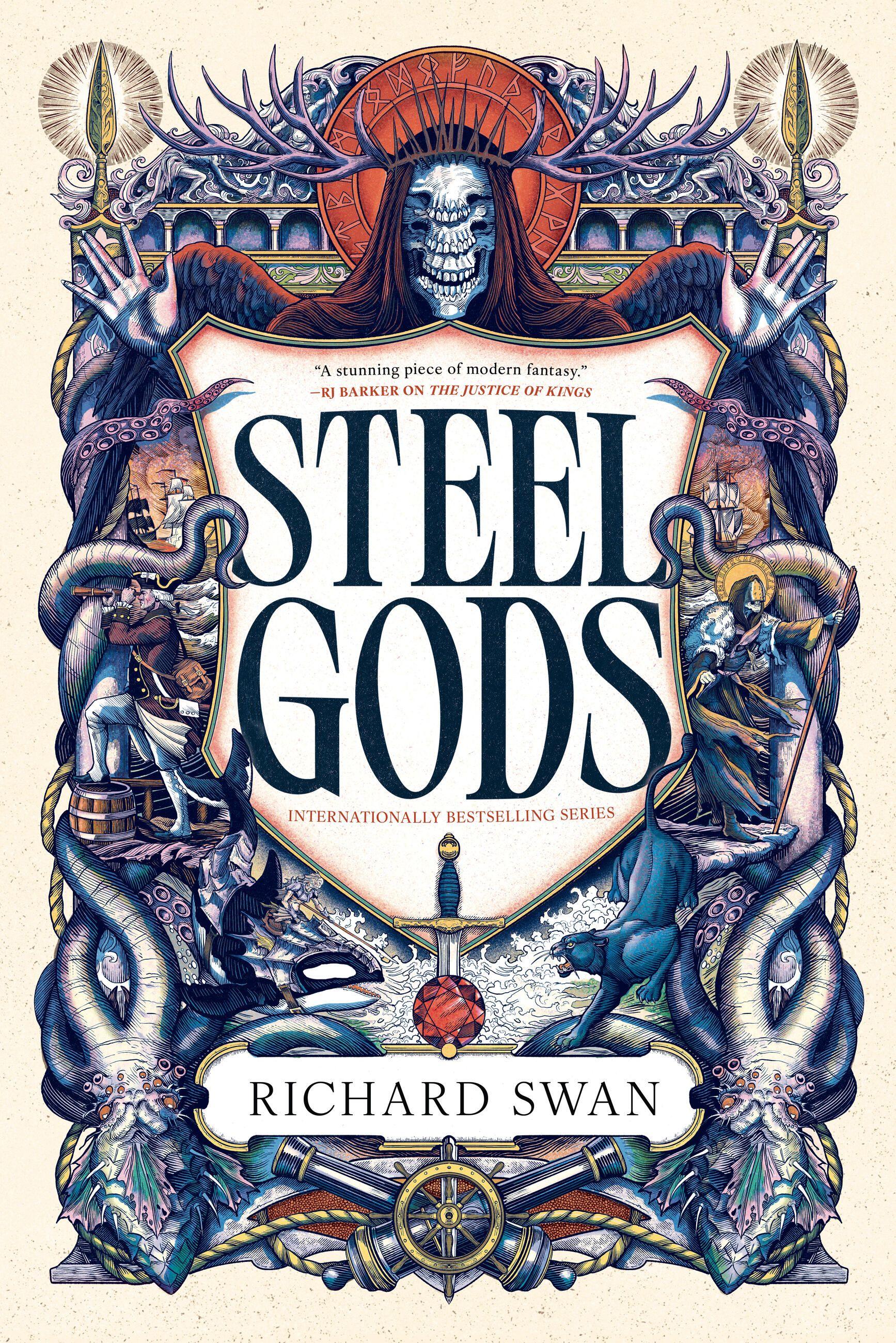 Vorderes Coverbild Steel Gods