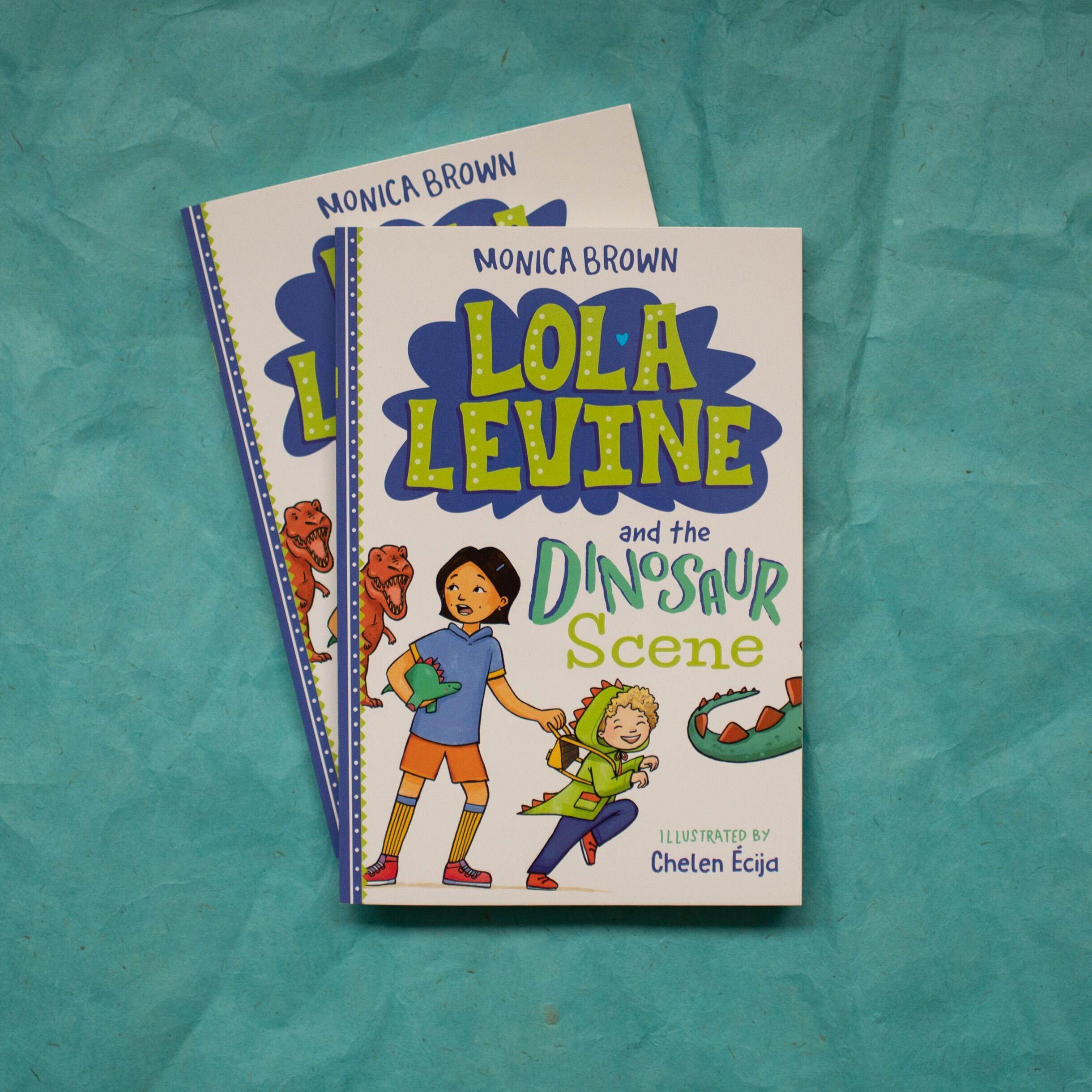 Beispielinhalt (Bild) Lola Levine and the Dinosaur Scene