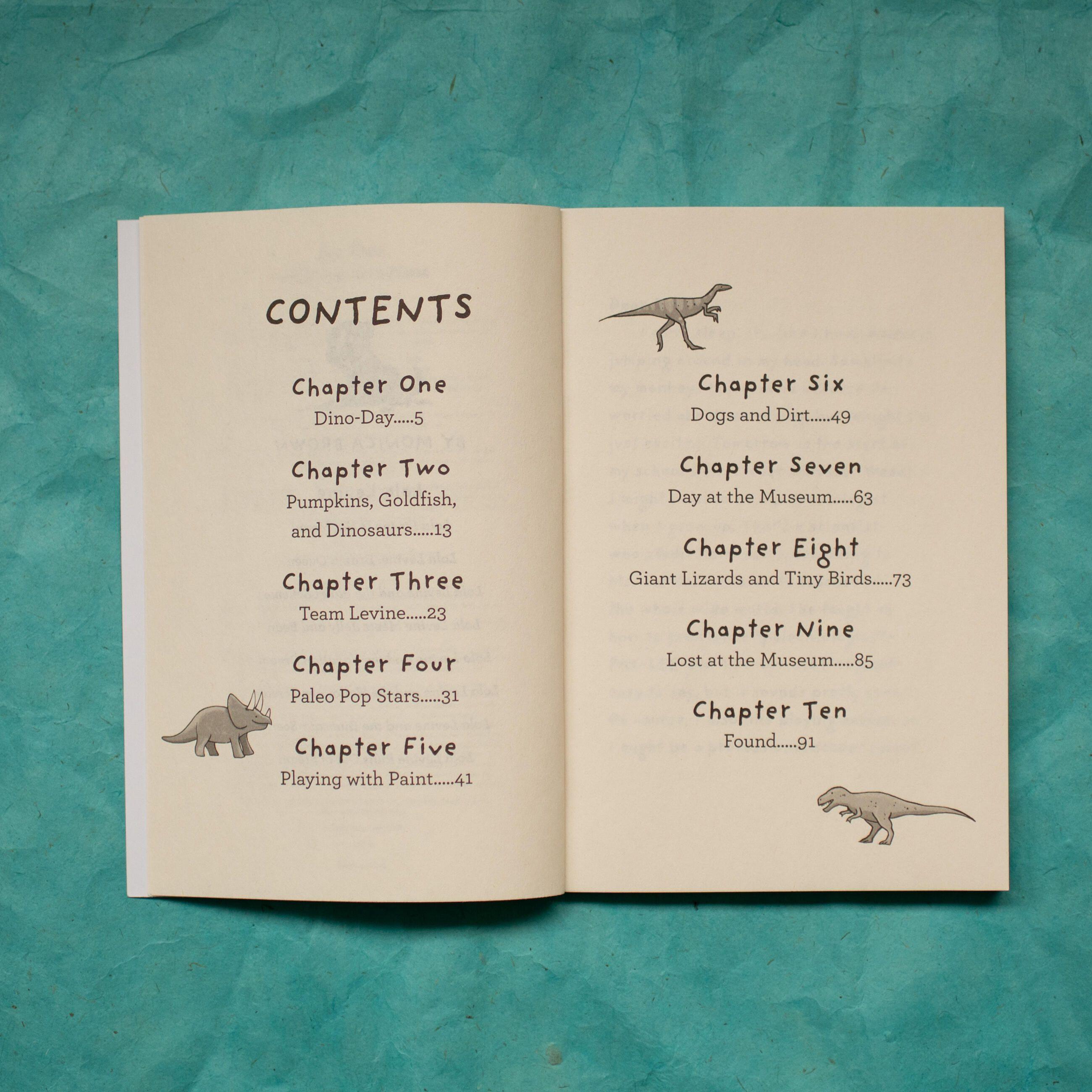 Beispielinhalt (Bild) Lola Levine and the Dinosaur Scene