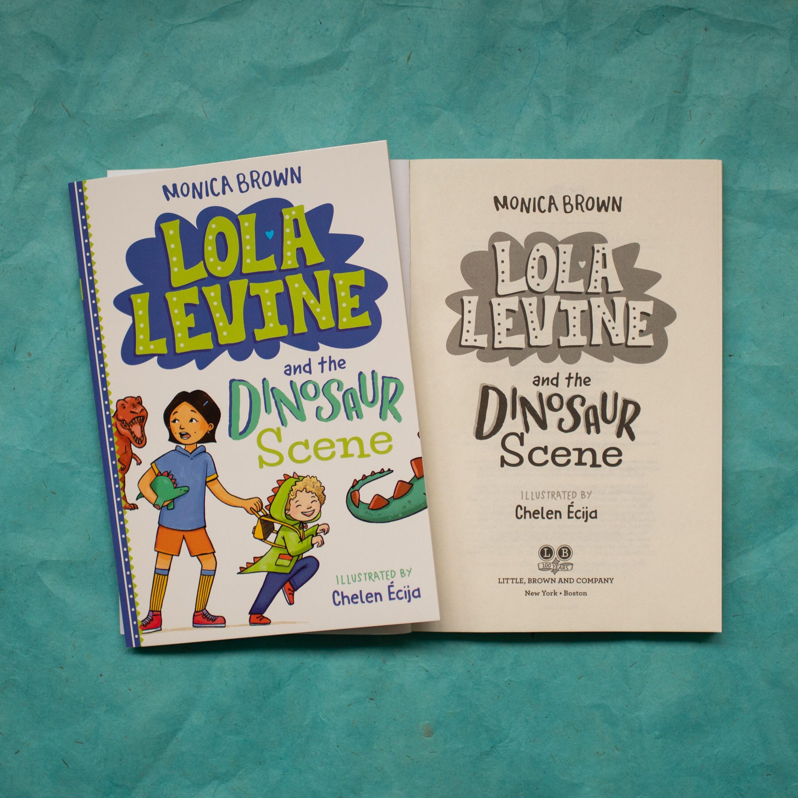 Beispielinhalt (Bild) Lola Levine and the Dinosaur Scene