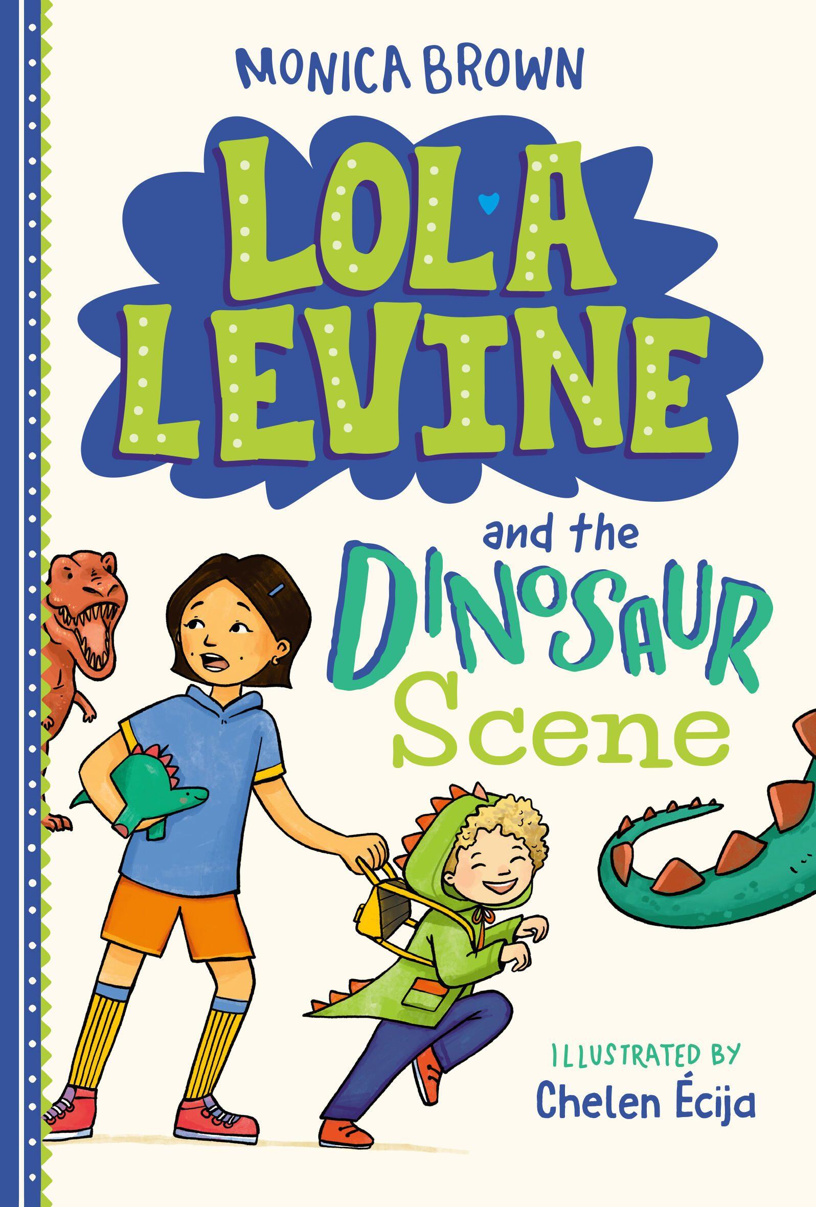 Vorderes Coverbild Lola Levine and the Dinosaur Scene