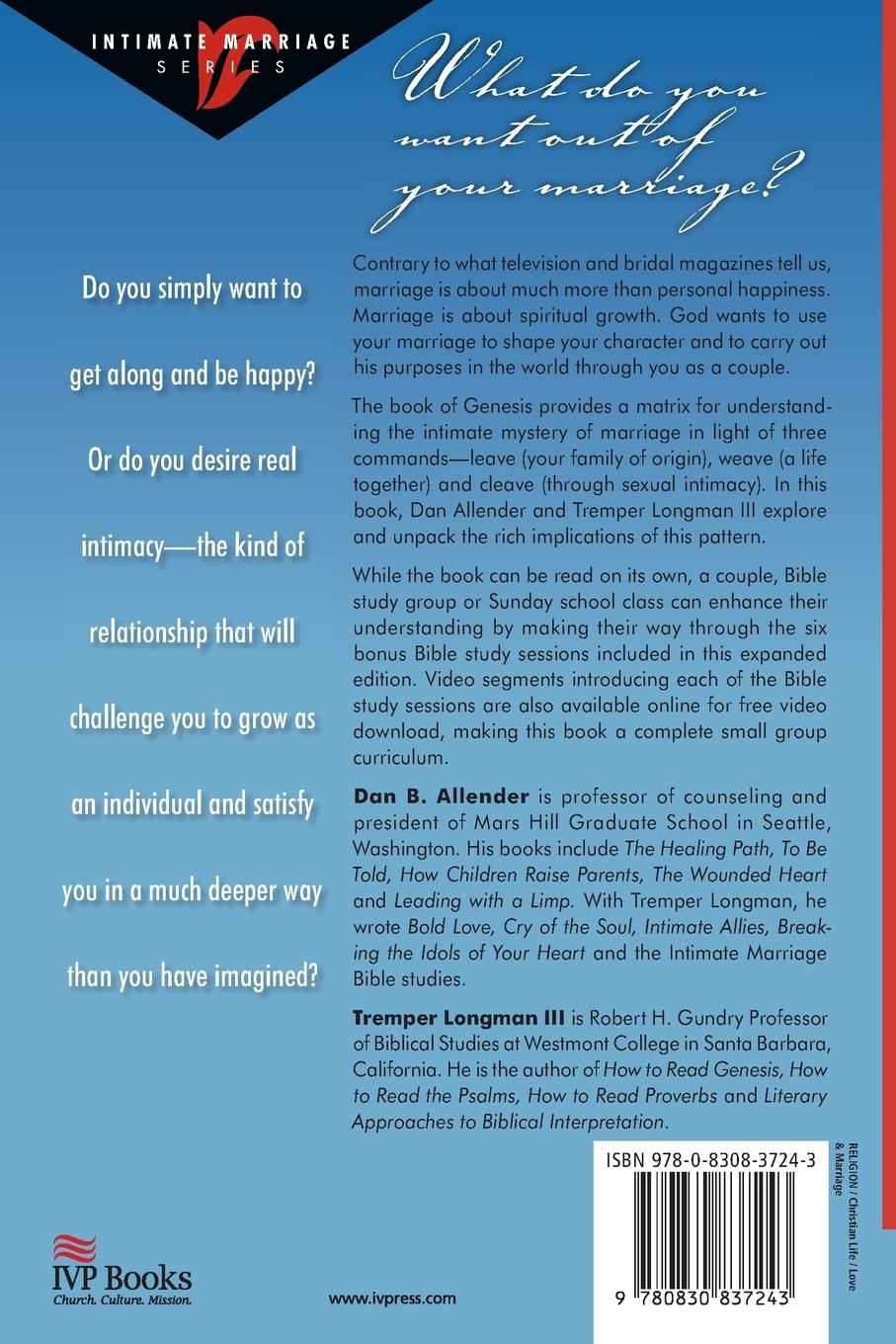 Rückseitencover The Intimate Mystery