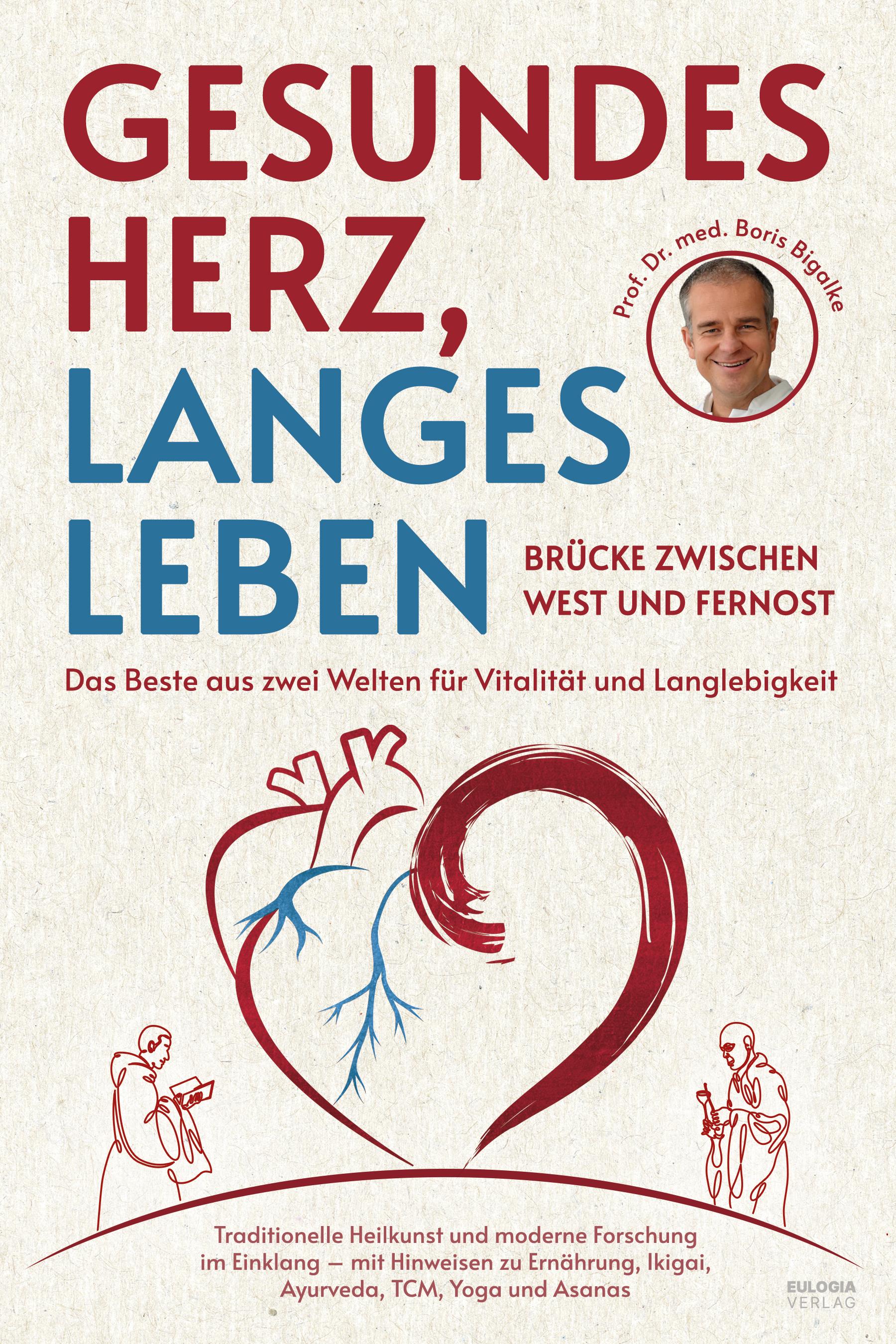 Vorderes Coverbild Gesundes Herz, langes Leben - Brücke zwischen West und Fernost