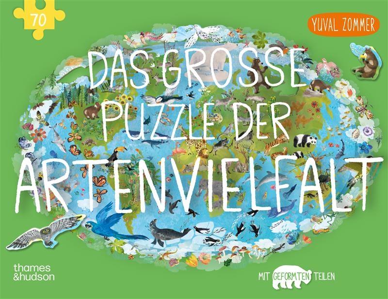 Vorderes Coverbild Das große Puzzle der Artenvielfalt - 70 Teile