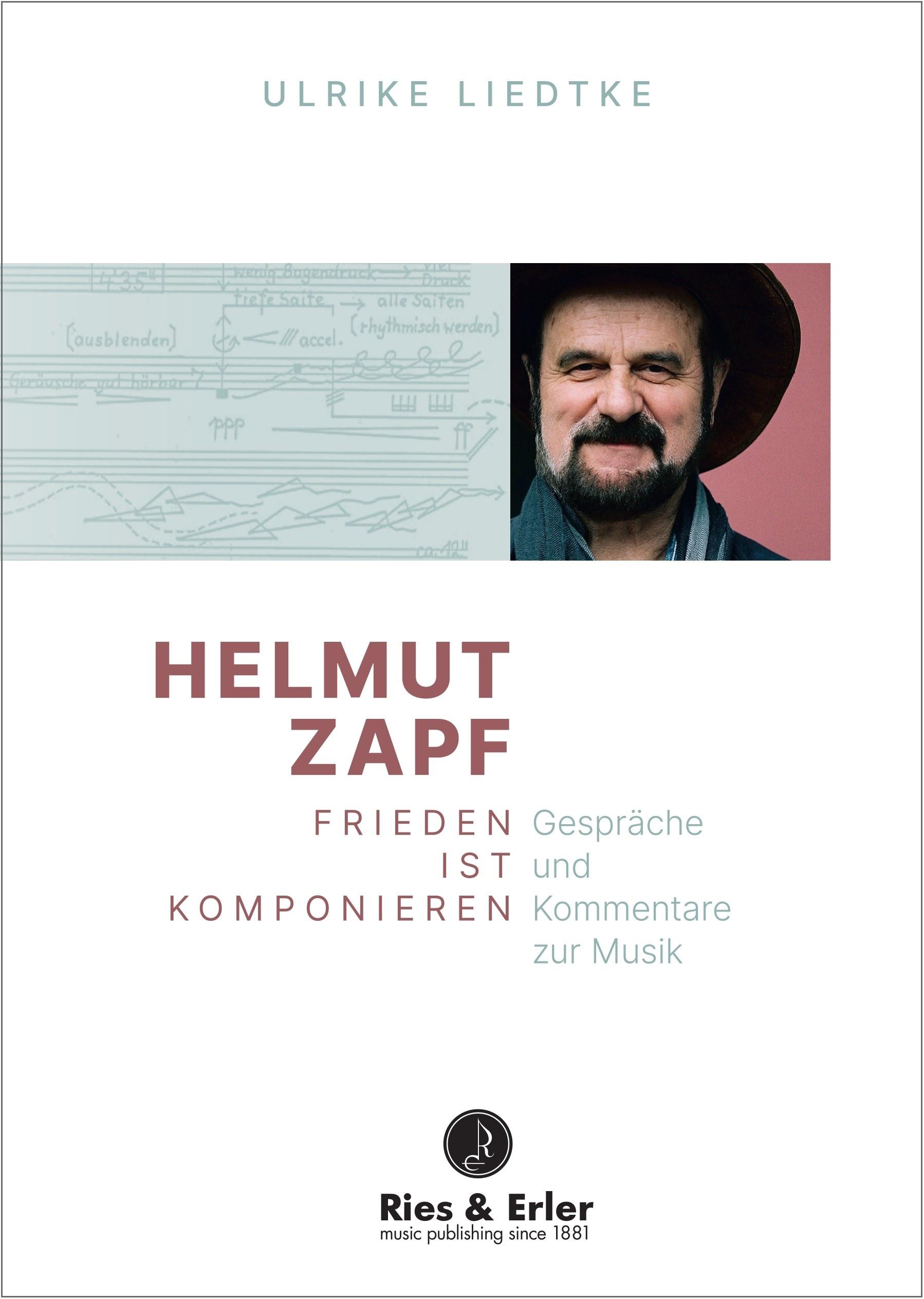 Vorderes Coverbild Helmut Zapf - Frieden ist Komponieren