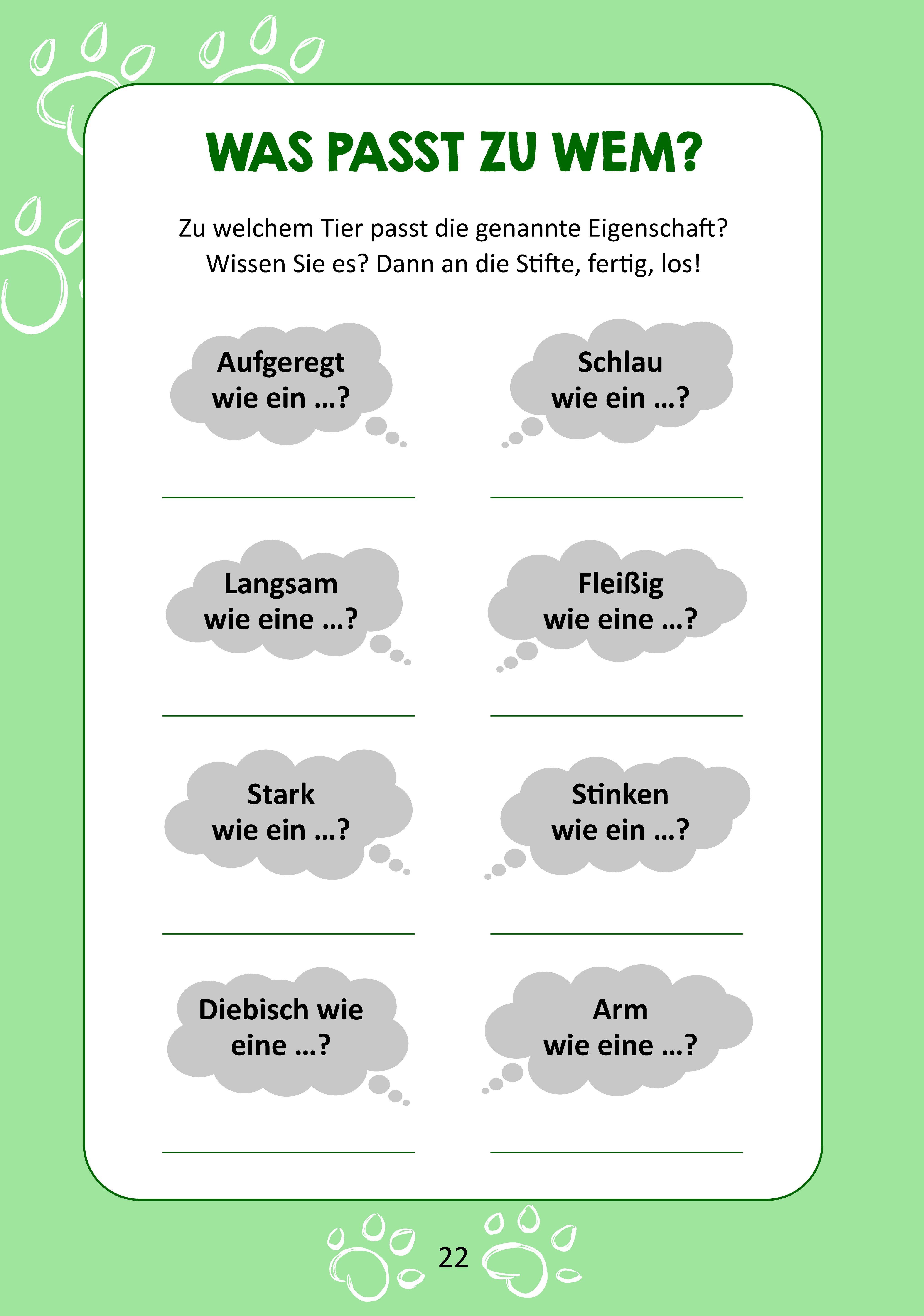Beispielinhalt (Bild) Gedächtnistraining für Senioren - Das Gedächtnistraining-Buch für zwischendurch
