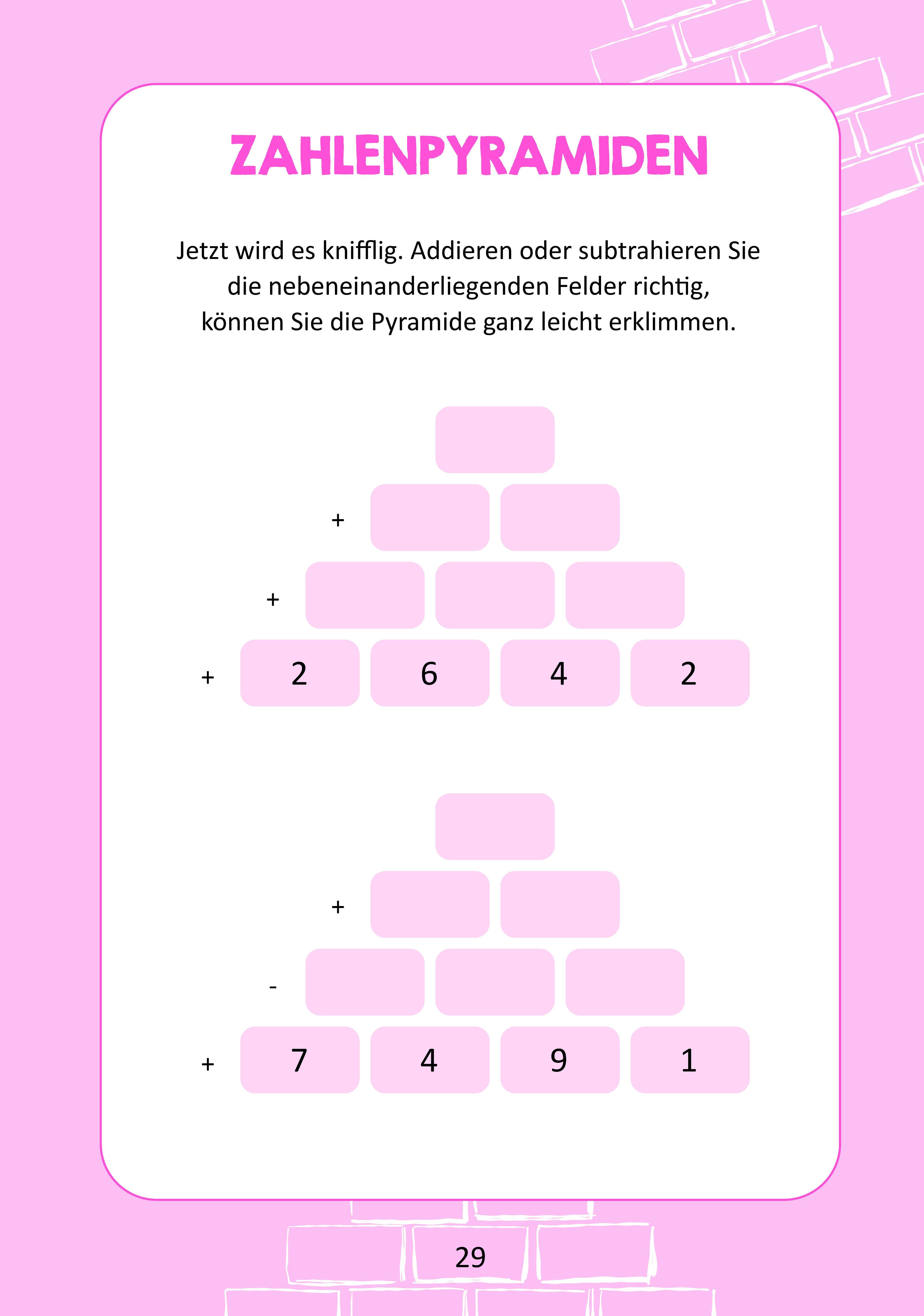 Beispielinhalt (Bild) Gedächtnistraining für Senioren - Das Gedächtnistraining-Buch für zwischendurch