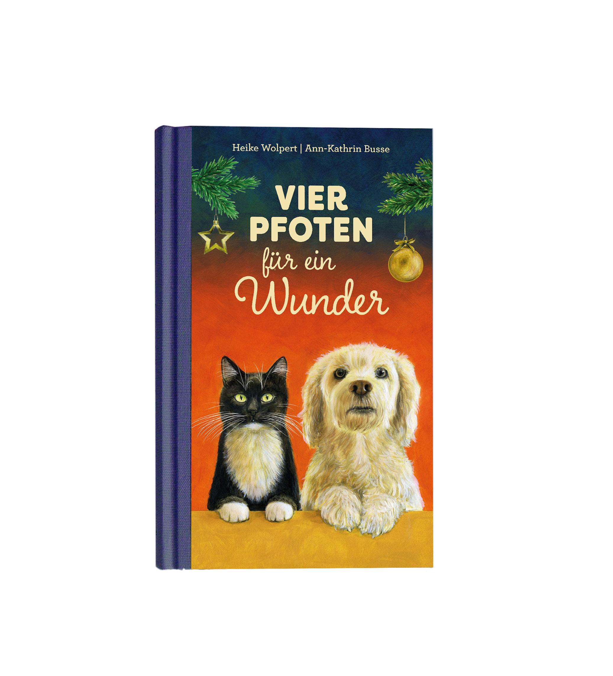 Vorderes Coverbild Vier Pfoten für ein Wunder