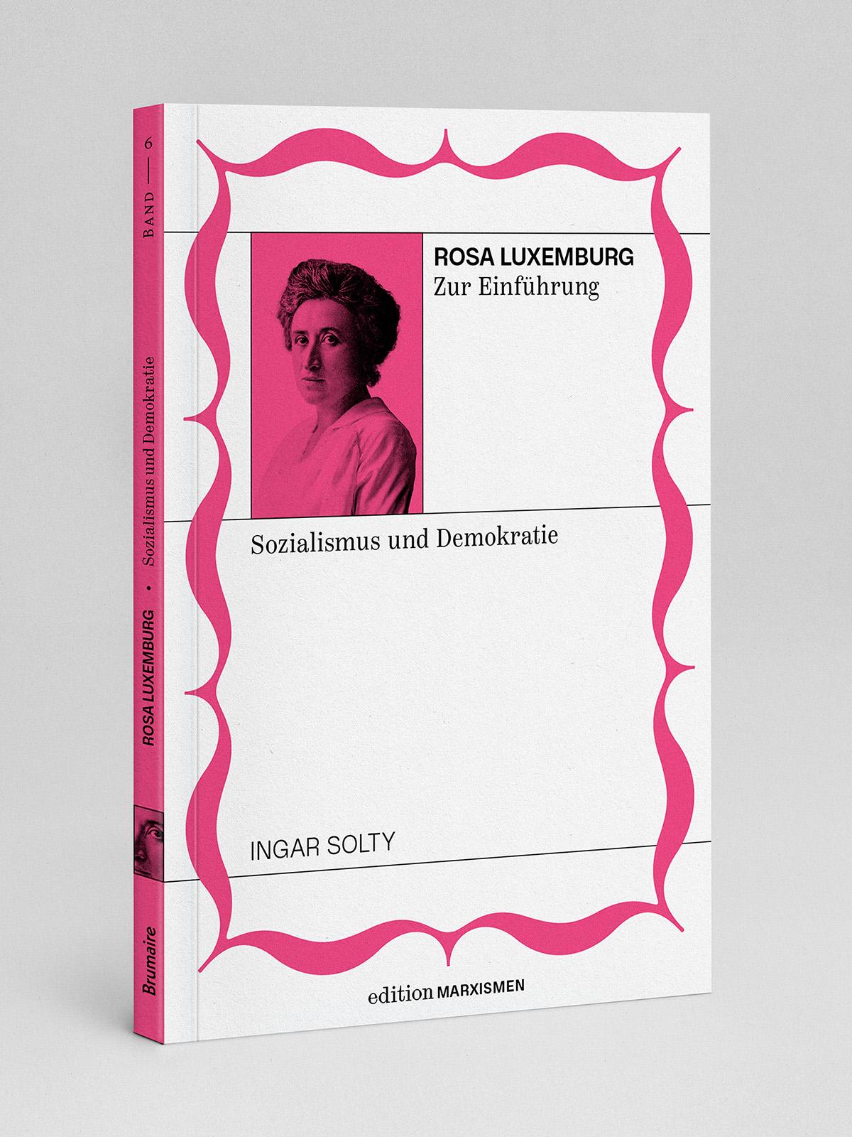Vorderes Coverbild Rosa Luxemburg zur Einführung: Sozialismus und Demokratie