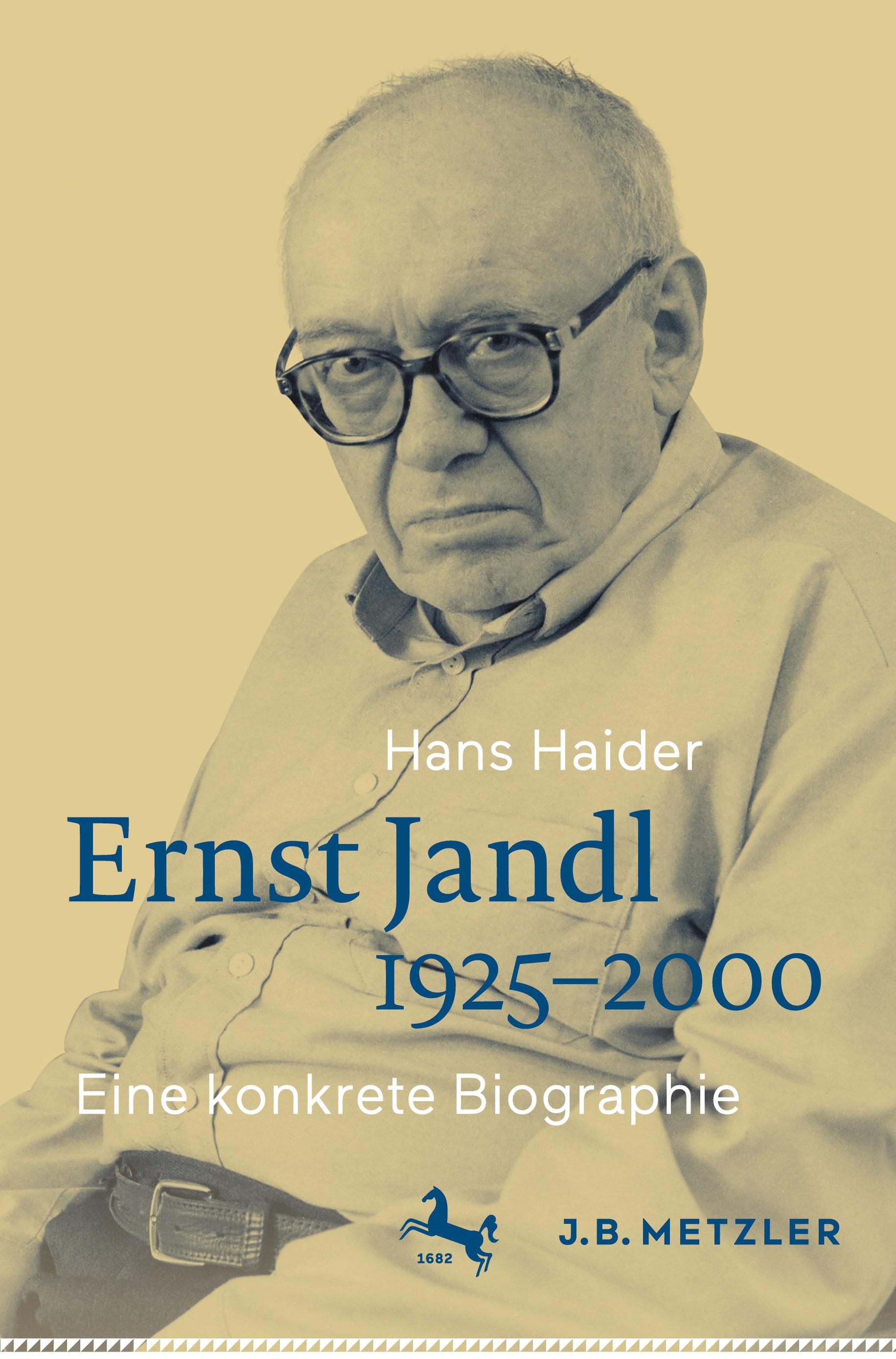 Vorderes Coverbild Ernst Jandl 1925-2000
