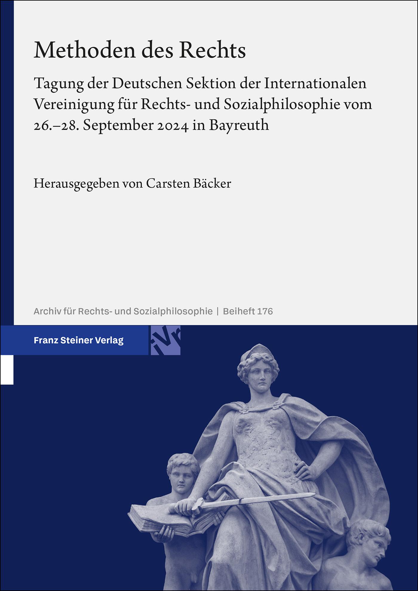 Vorderes Coverbild Methoden des Rechts
