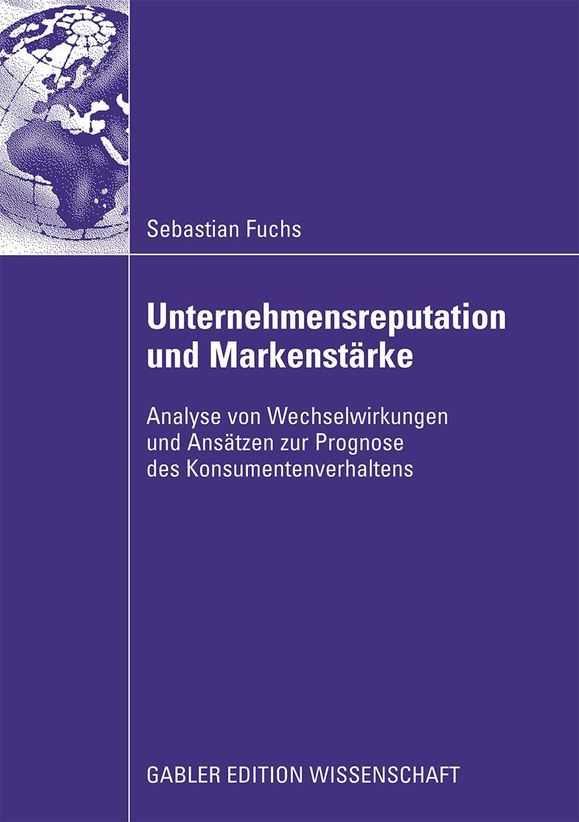 Vorderes Coverbild Unternehmensreputation und Markenstärke