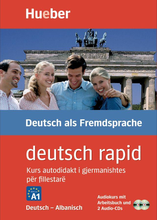 Vorderes Coverbild deutsch rapid. Deutsch-Albanisch