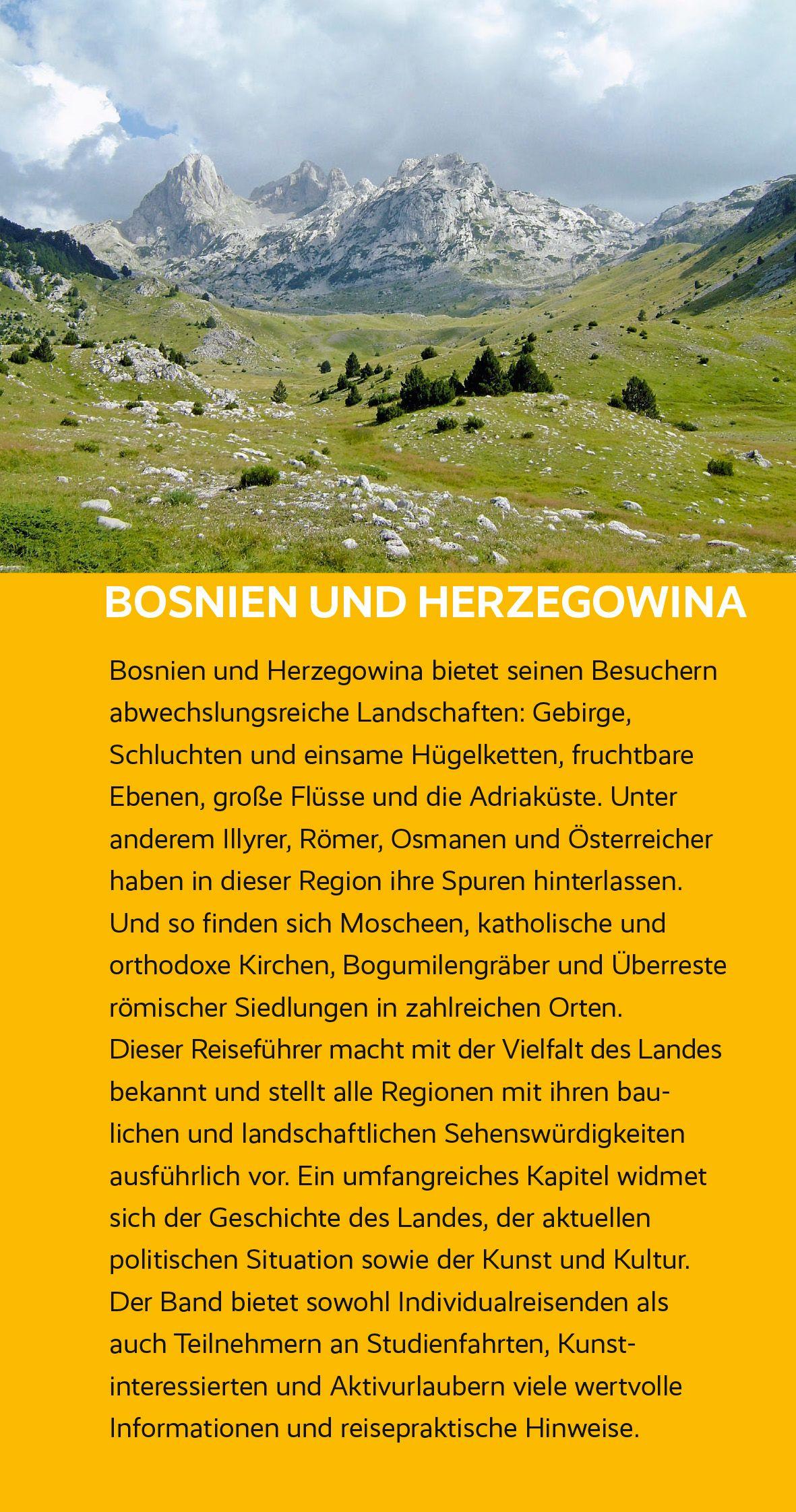 Beispielinhalt (Bild) TRESCHER Reiseführer Bosnien und Herzegowina