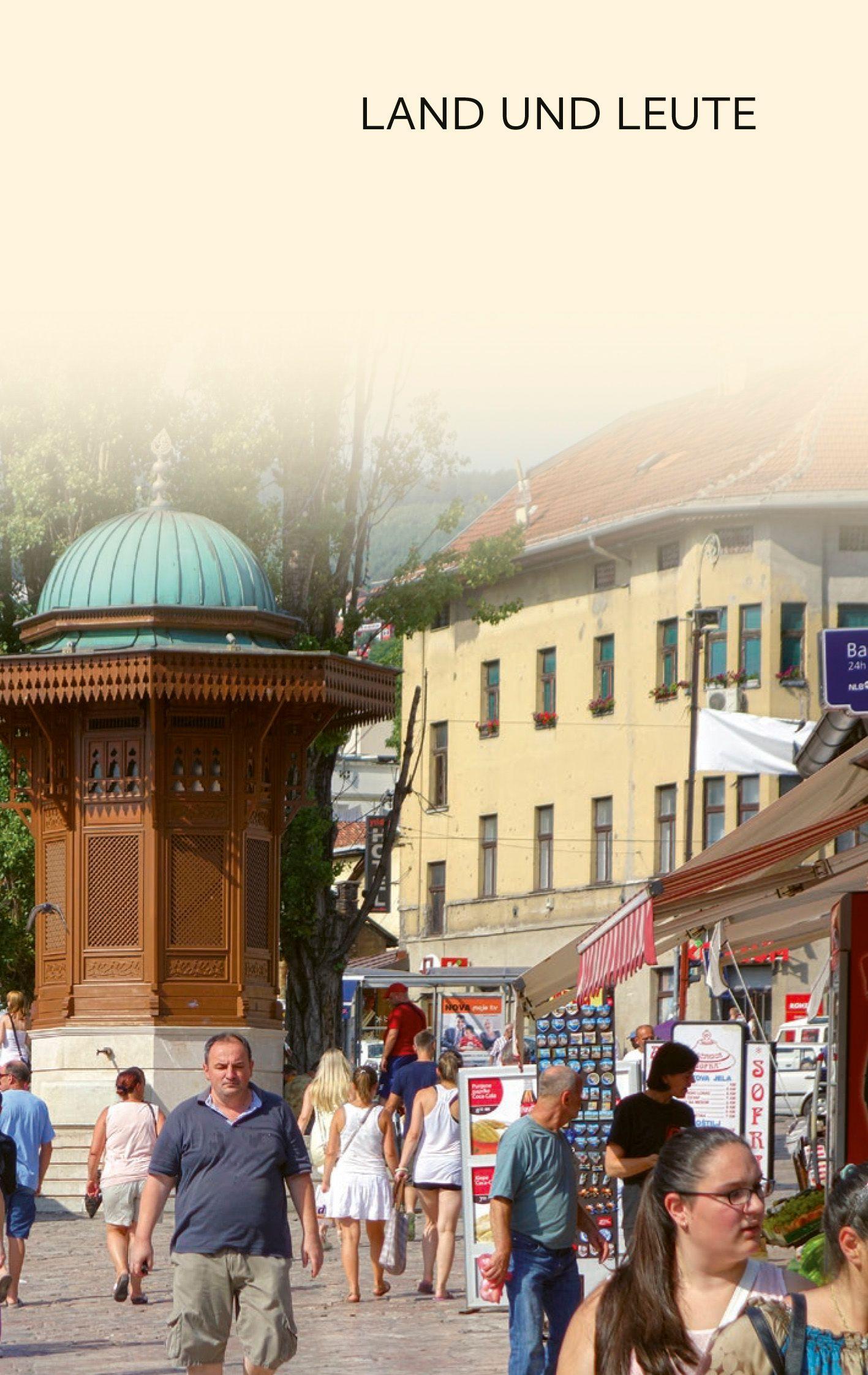 Beispielinhalt (Bild) TRESCHER Reiseführer Bosnien und Herzegowina