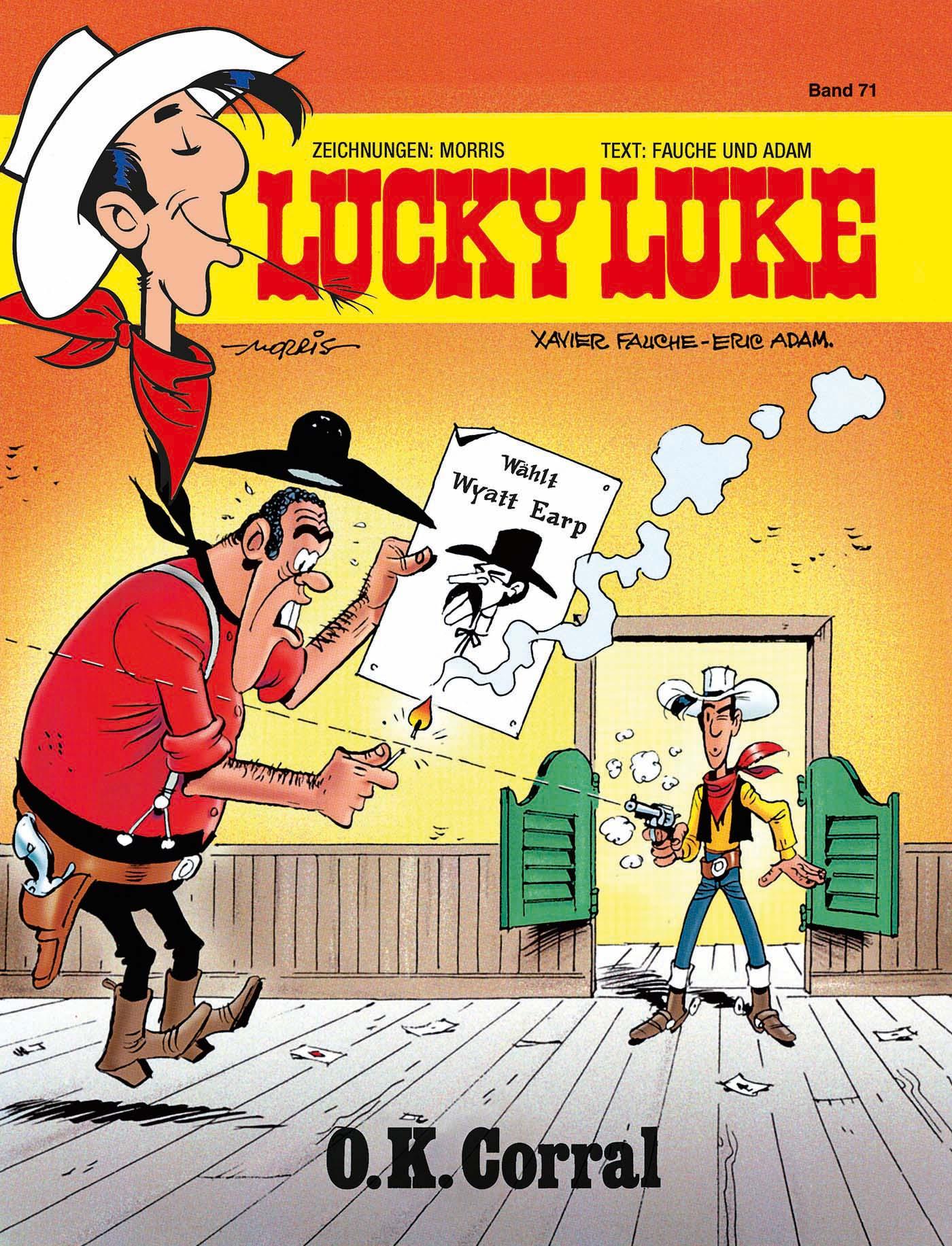 Vorderes Coverbild Lucky Luke 71 - O.K. Corral