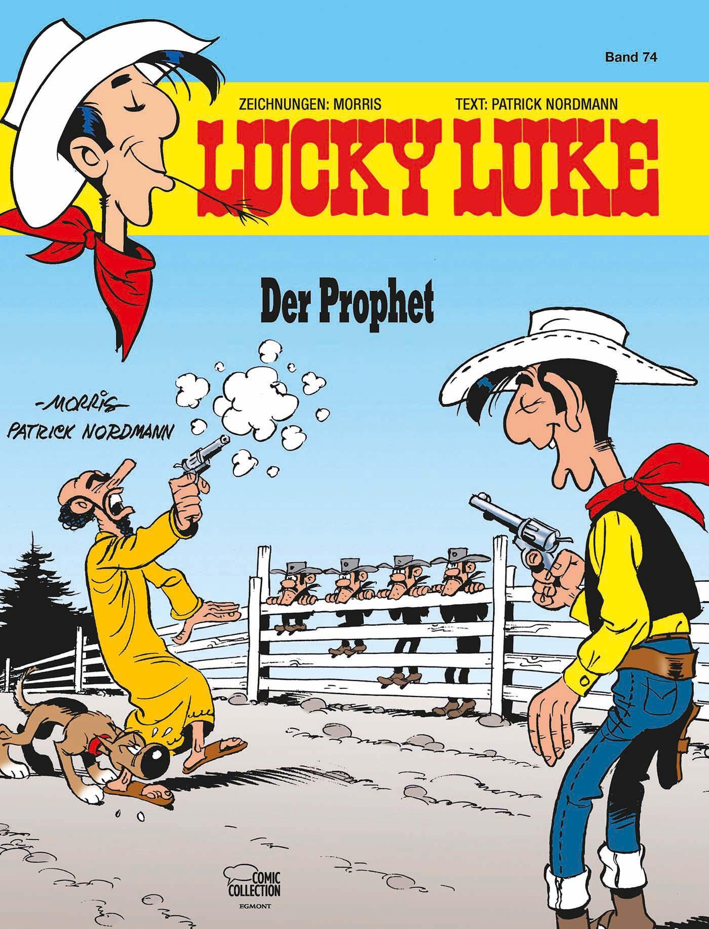 Vorderes Coverbild Lucky Luke 74 - Der Prophet