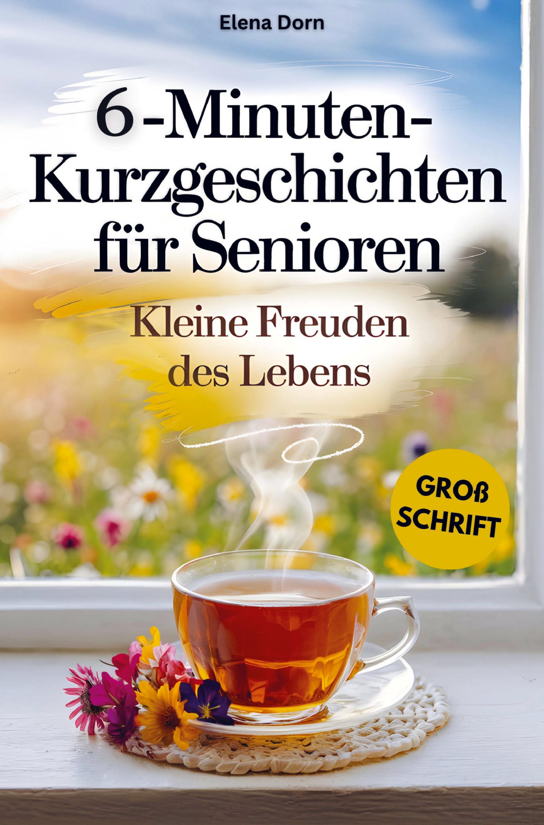 Vorderes Coverbild 6-Minuten Kurzgeschichten für Senioren